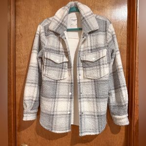 Abercrombie Sherpa Shirt Jacket